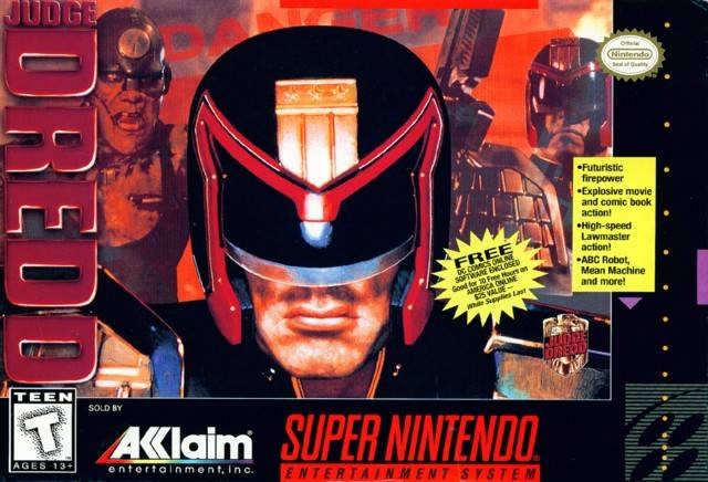 jaquette du jeu vidéo Judge Dredd