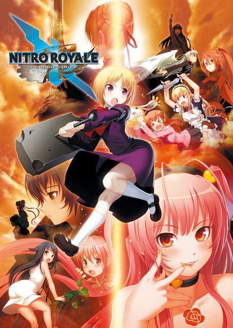 jaquette du jeu vidéo Nitro Royale: Heroines Duel