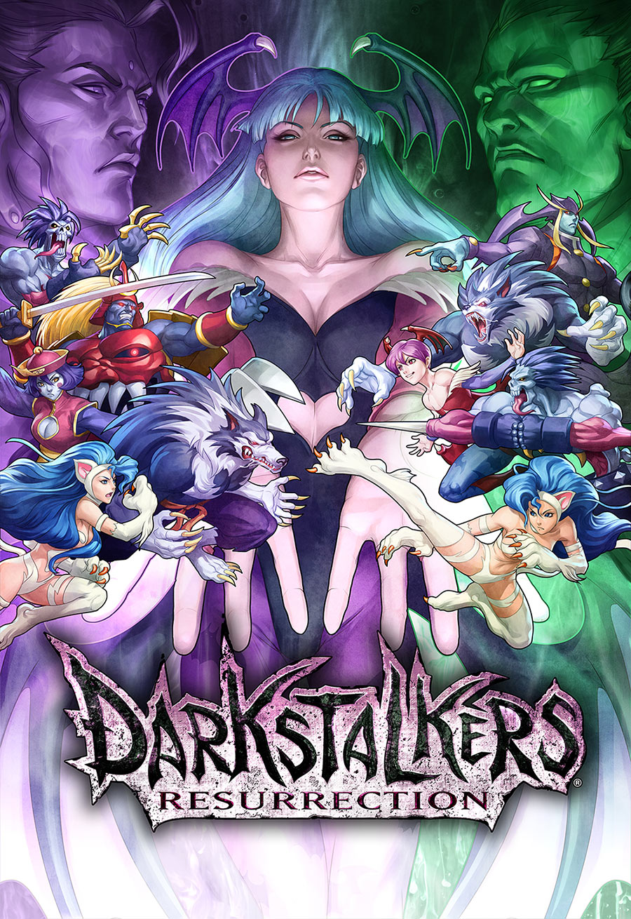 jaquette du jeu vidéo Darkstalkers Resurrection