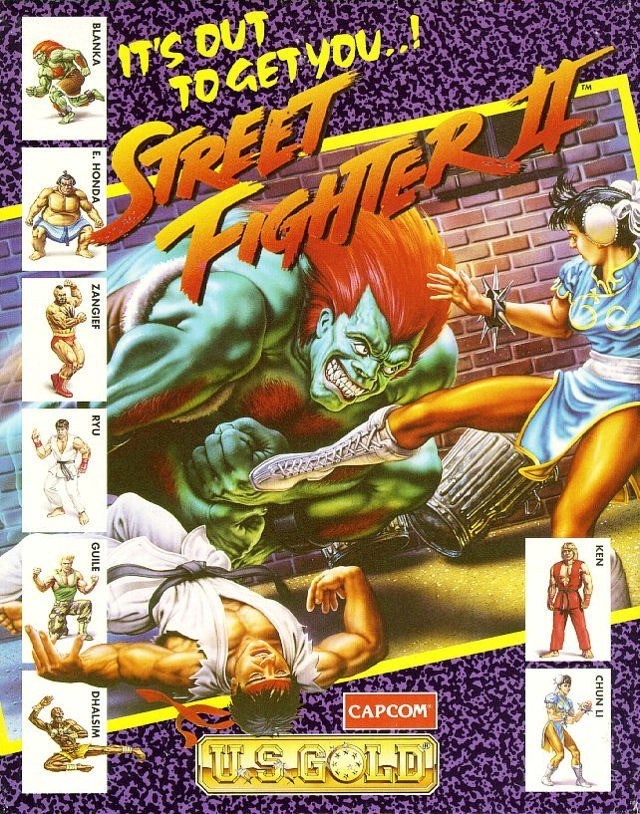 jaquette du jeu vidéo Street Fighter II: The World Warrior