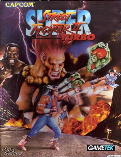 jaquette du jeu vidéo Super Street Fighter II Turbo