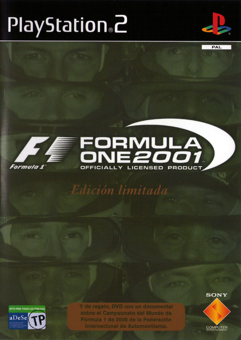 jaquette du jeu vidéo Formula One 2001