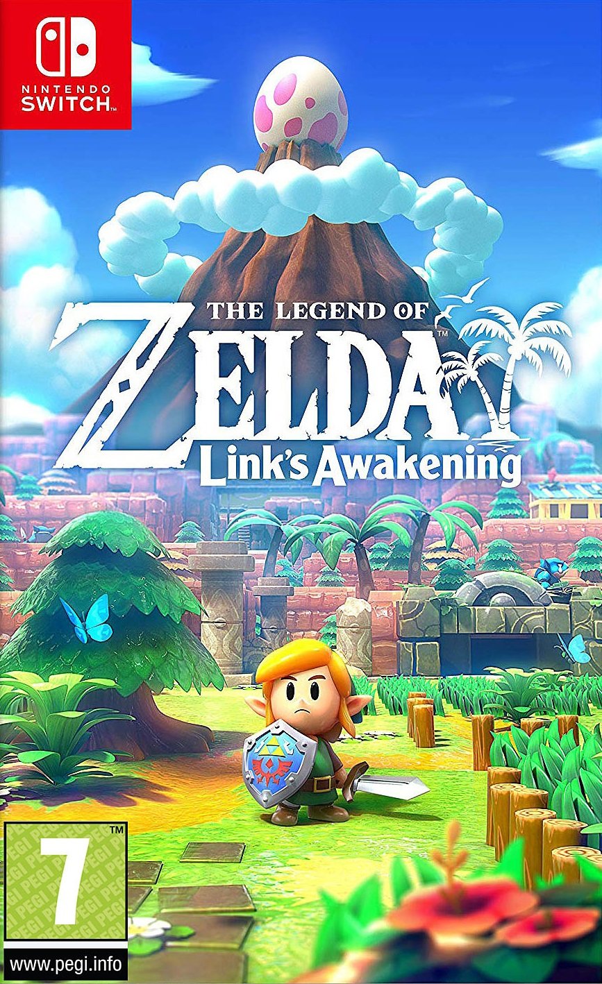 jaquette du jeu vidéo The Legend of Zelda: Link's Awakening