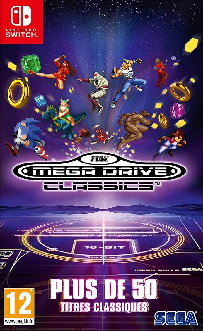 jaquette du jeu vidéo Sega Mega Drive Classics