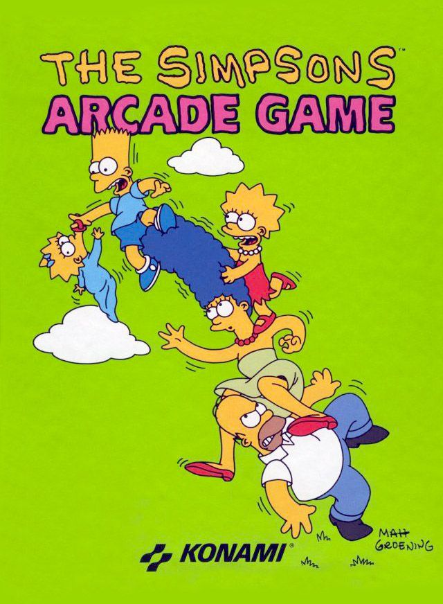 jaquette du jeu vidéo The Simpsons: Arcade Game