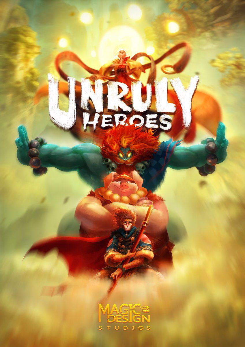 jaquette du jeu vidéo Unruly Heroes