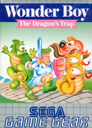 jaquette du jeu vidéo Wonder Boy III: The Dragon's Trap