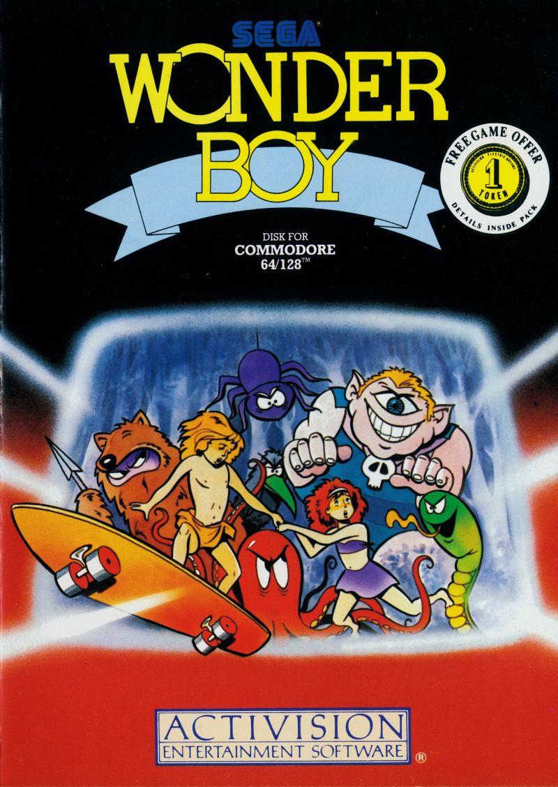 jaquette du jeu vidéo Wonder Boy