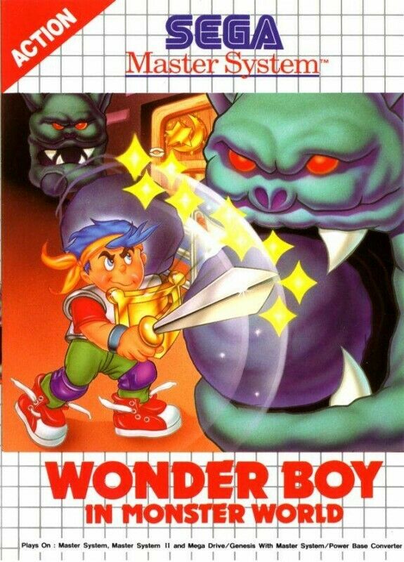 jaquette du jeu vidéo Wonder Boy in Monster World