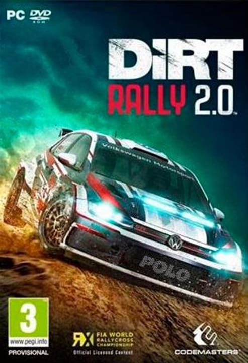 jaquette du jeu vidéo DiRT Rally 2.0