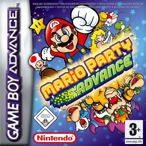 jaquette du jeu vidéo Mario Party advance