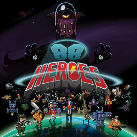 jaquette du jeu vidéo 88 Heroes