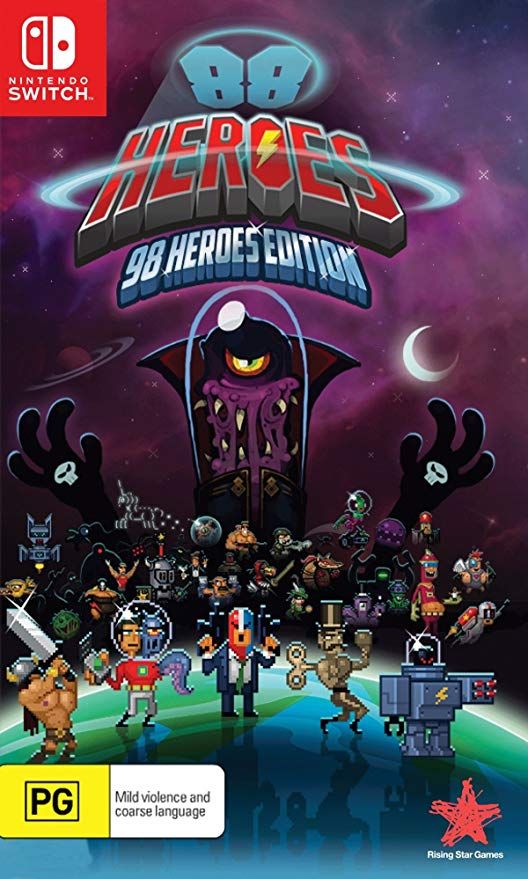jaquette du jeu vidéo 88 Heroes