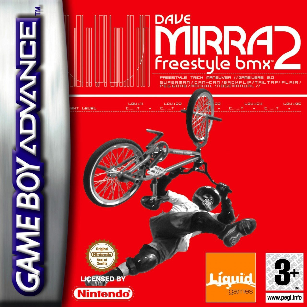 jaquette du jeu vidéo Dave Mirra Freestyle BMX 2