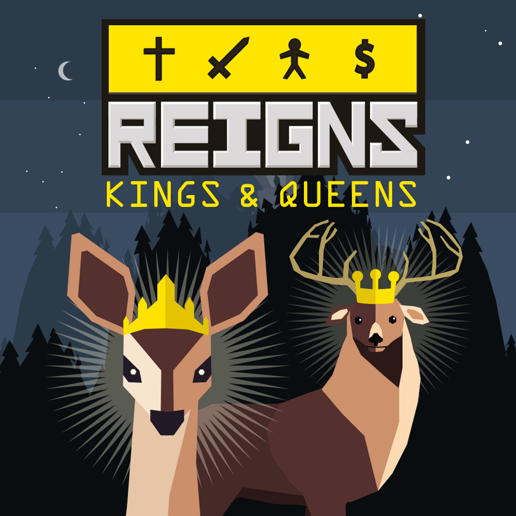 jaquette du jeu vidéo Reigns : Kings & Queens