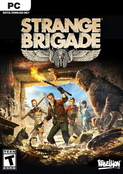 jaquette du jeu vidéo Strange Brigade