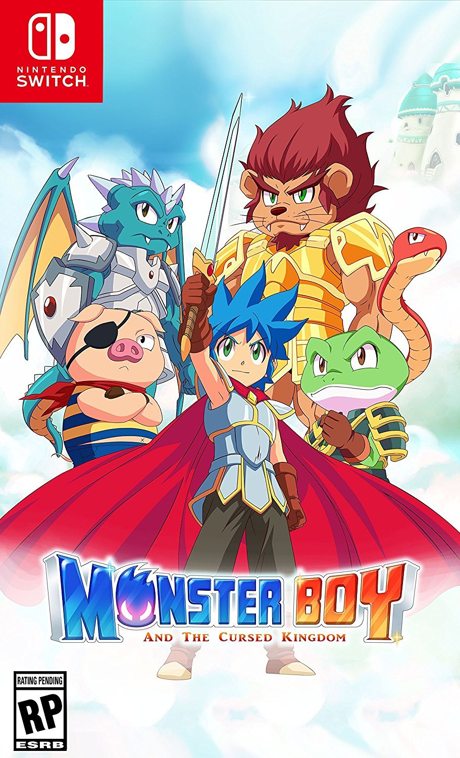 jaquette du jeu vidéo Monster Boy et le Royaume Maudit