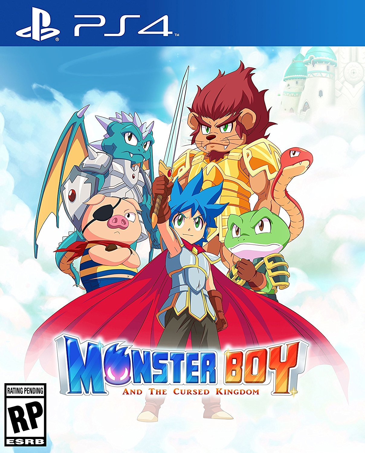 jaquette du jeu vidéo Monster Boy et le Royaume Maudit