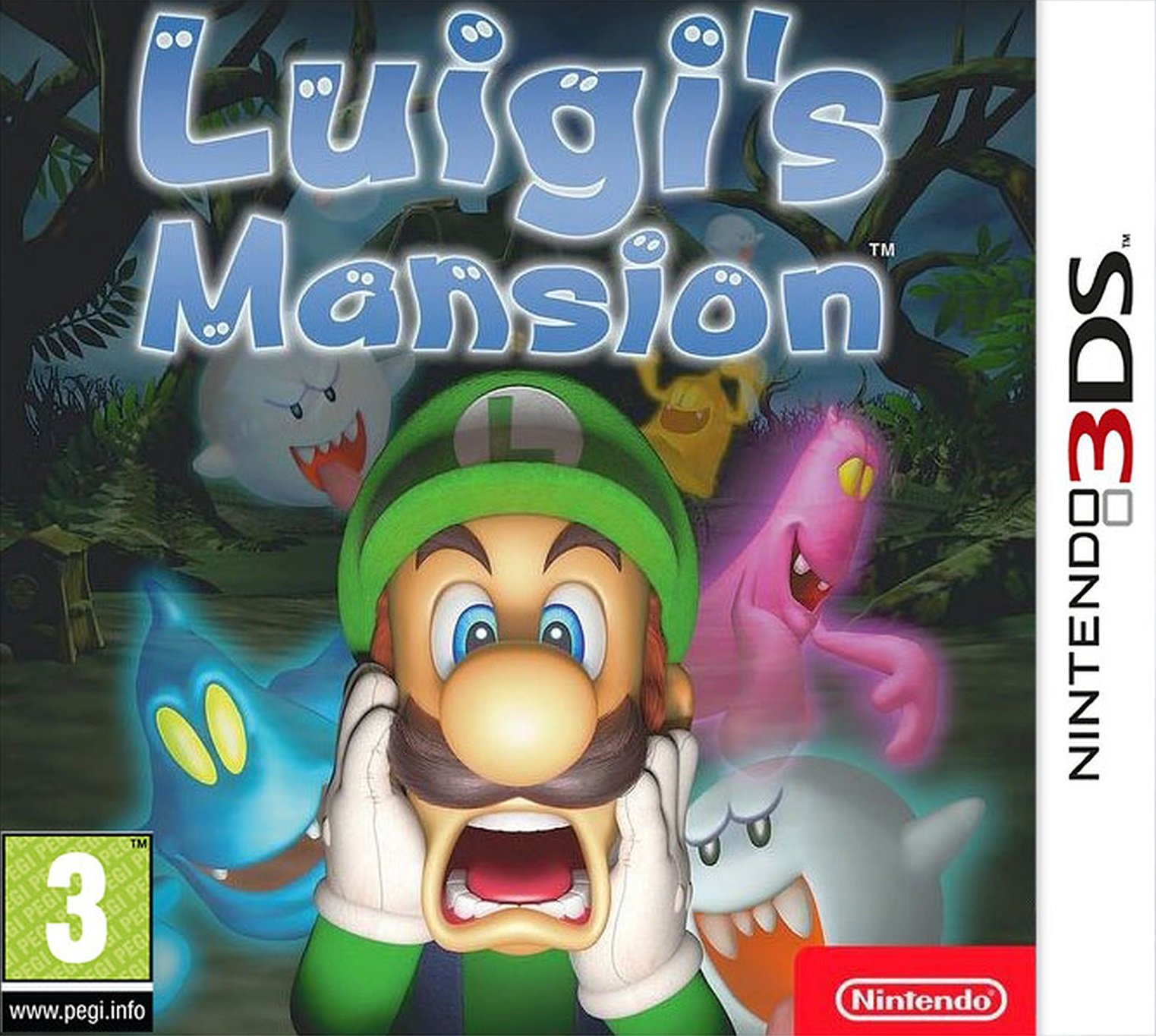 jaquette du jeu vidéo Luigi's Mansion