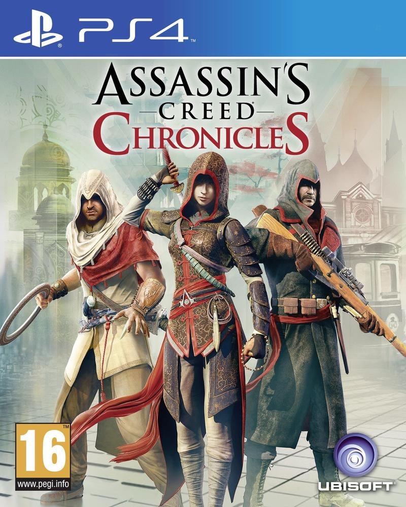 jaquette du jeu vidéo Assassin's Creed Chronicles Trilogy