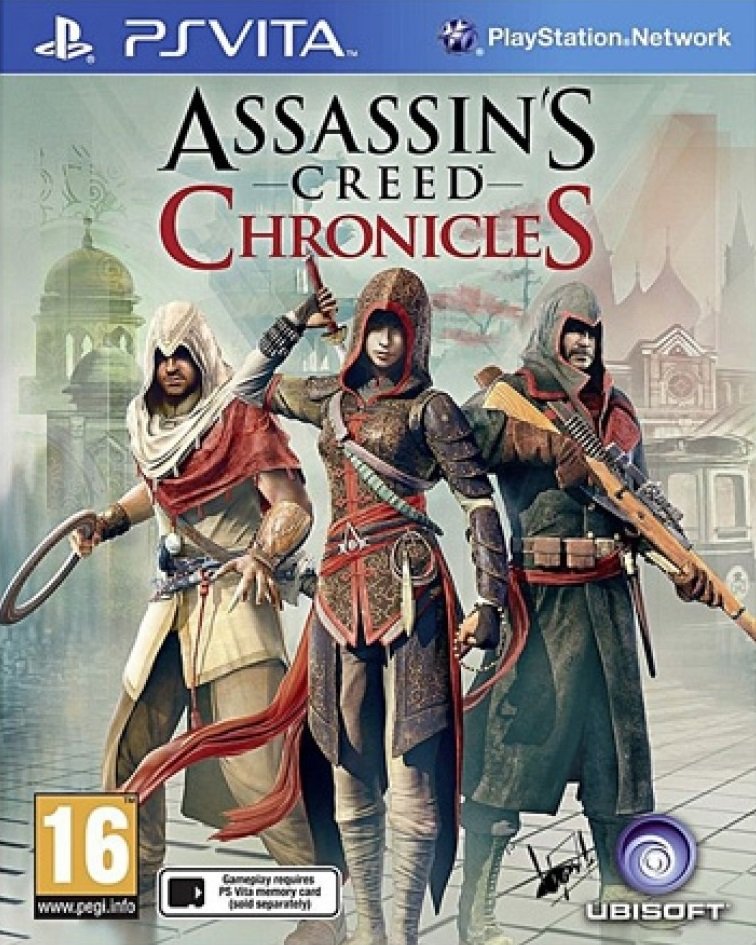 jaquette du jeu vidéo Assassin's Creed Chronicles Trilogy
