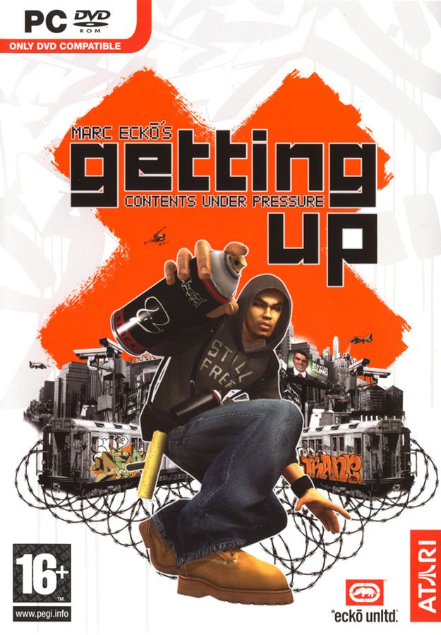 jaquette du jeu vidéo Marc Ecko's Getting up: Contents under Pressure