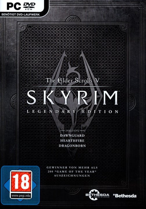 jaquette du jeu vidéo The Elder Scrolls V : Skyrim Legendary Edition