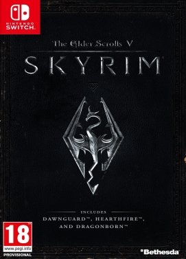 jaquette du jeu vidéo The Elder Scrolls V: Skyrim