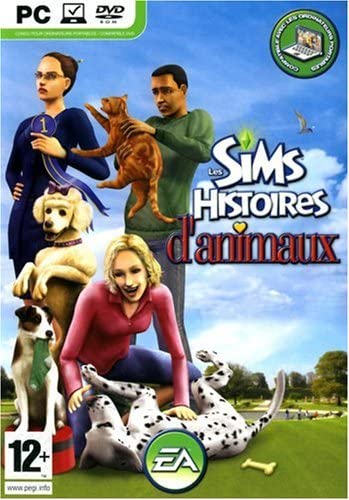 jaquette du jeu vidéo Les Sims : Histoires d'animaux