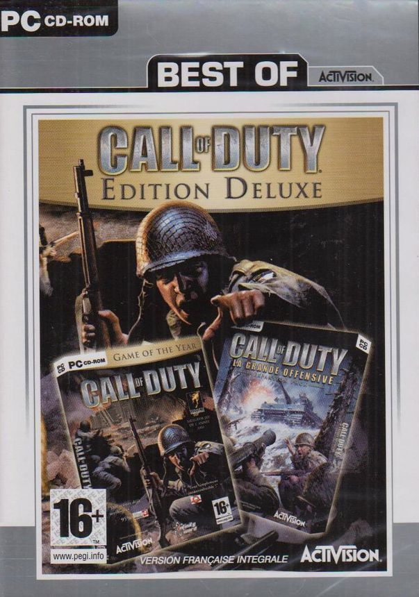 jaquette du jeu vidéo Call of duty - Deluxe Edition
