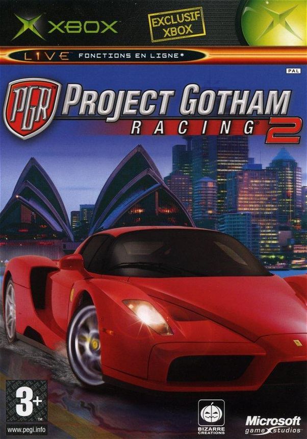 jaquette du jeu vidéo Project Gotham Racing 2