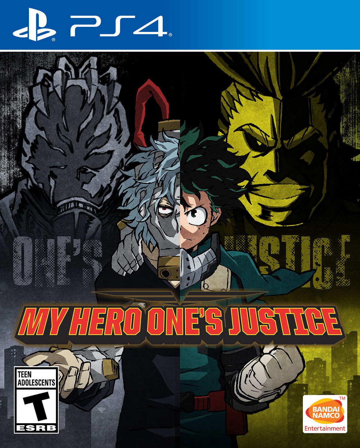 jaquette du jeu vidéo My Hero Academia : One's Justice