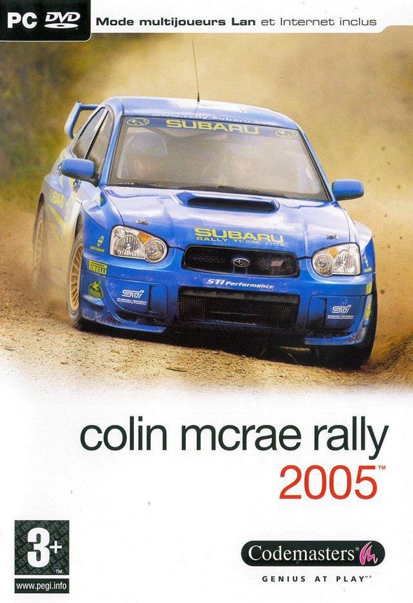 jaquette du jeu vidéo Colin McRae Rally 2005