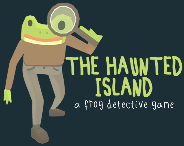 jaquette du jeu vidéo The Haunted Island, a Frog Detective Game