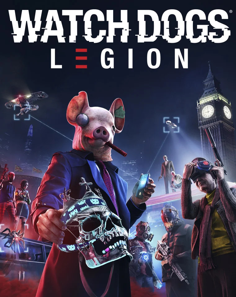 jaquette du jeu vidéo Watch Dogs Legion