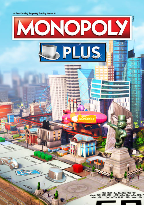 jaquette du jeu vidéo Monopoly Plus