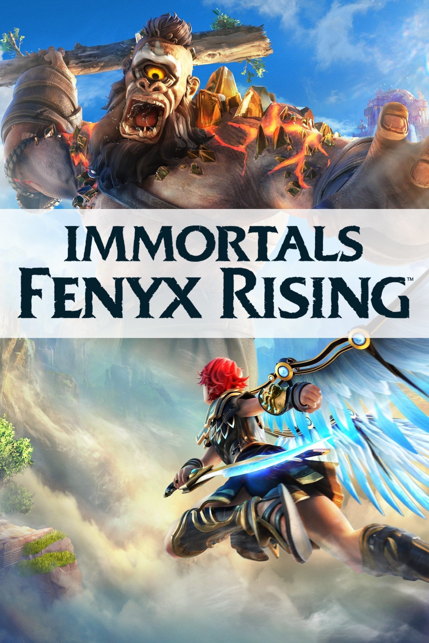jaquette du jeu vidéo Immortals Fenyx Rising