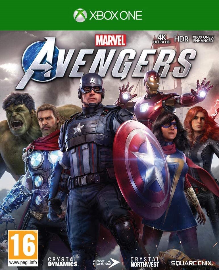 jaquette du jeu vidéo Marvel's Avengers
