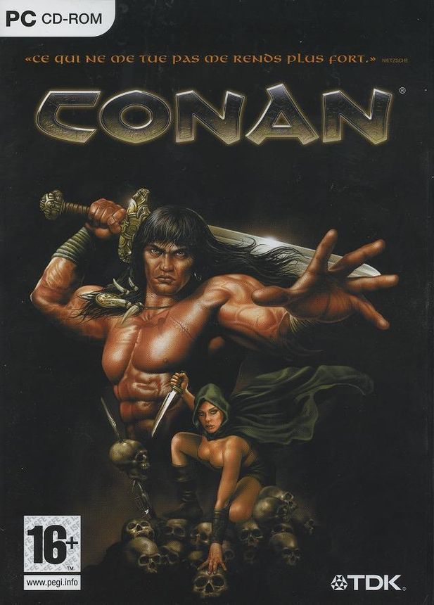 jaquette du jeu vidéo Conan