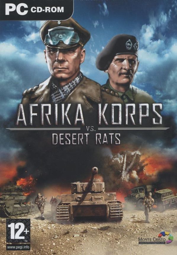 jaquette du jeu vidéo Afrika Korps vs Desert Rats