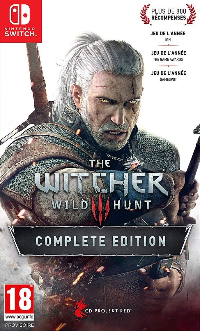jaquette du jeu vidéo The Witcher 3 - Wild Hunt