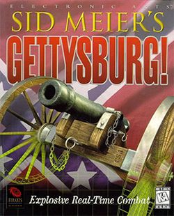 jaquette du jeu vidéo Sid Meier's Gettysburg!