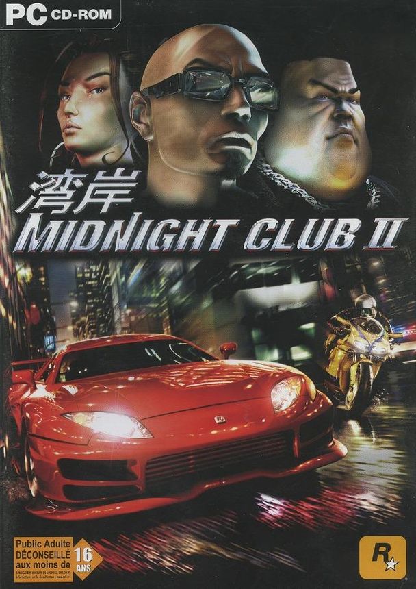 jaquette du jeu vidéo Midnight Club II