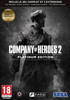 jaquette du jeu vidéo Company of Heroes 2 : Platinum Edition