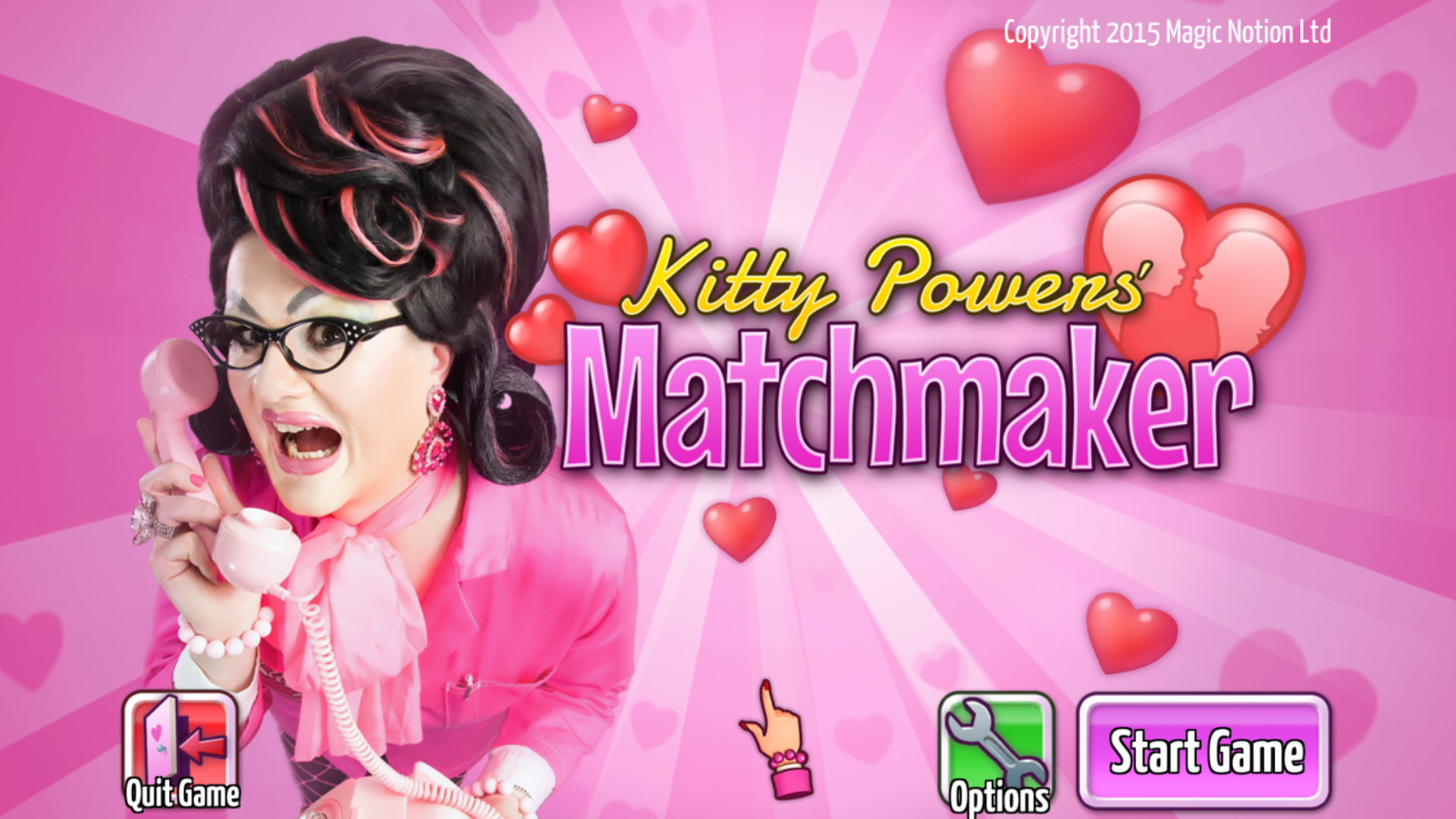 jaquette du jeu vidéo Kitty Powers' Matchmaker