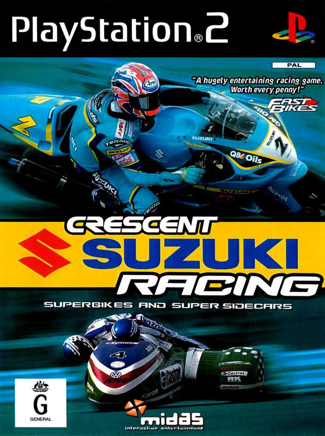 jaquette du jeu vidéo Crescent Suzuki Racing : Superbikes and Super Sidecars