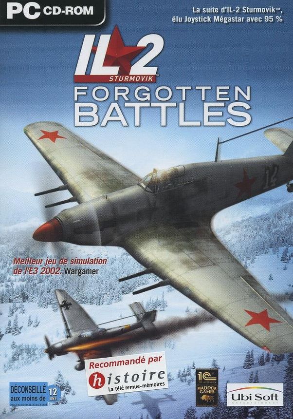 jaquette du jeu vidéo IL-2 Sturmovik : Forgotten Battles