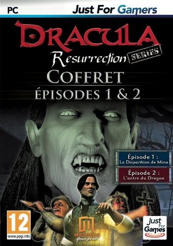 jaquette du jeu vidéo Dracula Résurrection - Coffret épisodes 1 et 2
