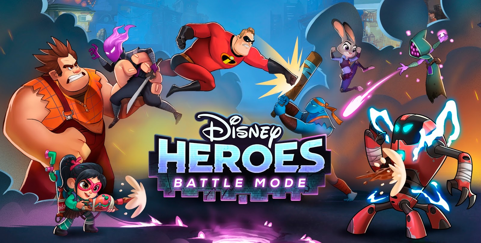 jaquette du jeu vidéo Disney Heroes : Battle Mode