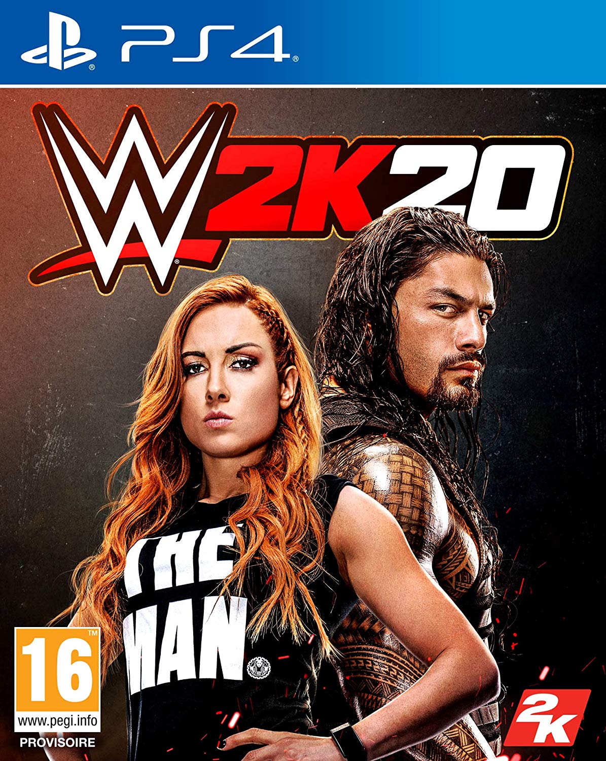 jaquette du jeu vidéo WWE 2K20
